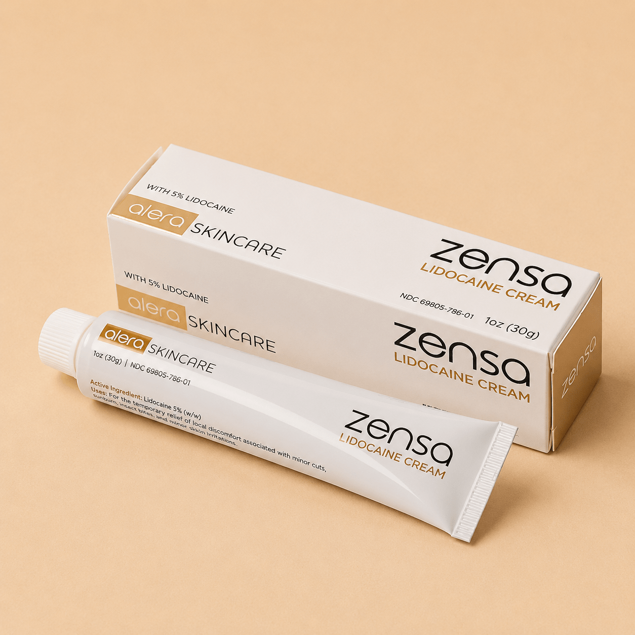 Zensa Numbing Cream 30g | 5% Lidocaine Topical Anesthetic - House of Beauty USA