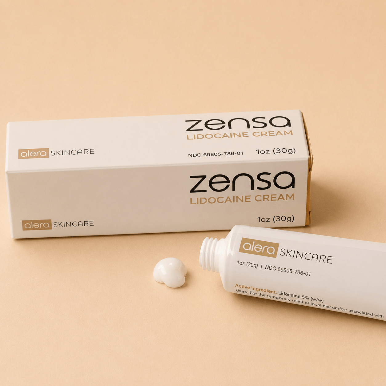 Zensa Numbing Cream 30g | 5% Lidocaine Topical Anesthetic - House of Beauty USA