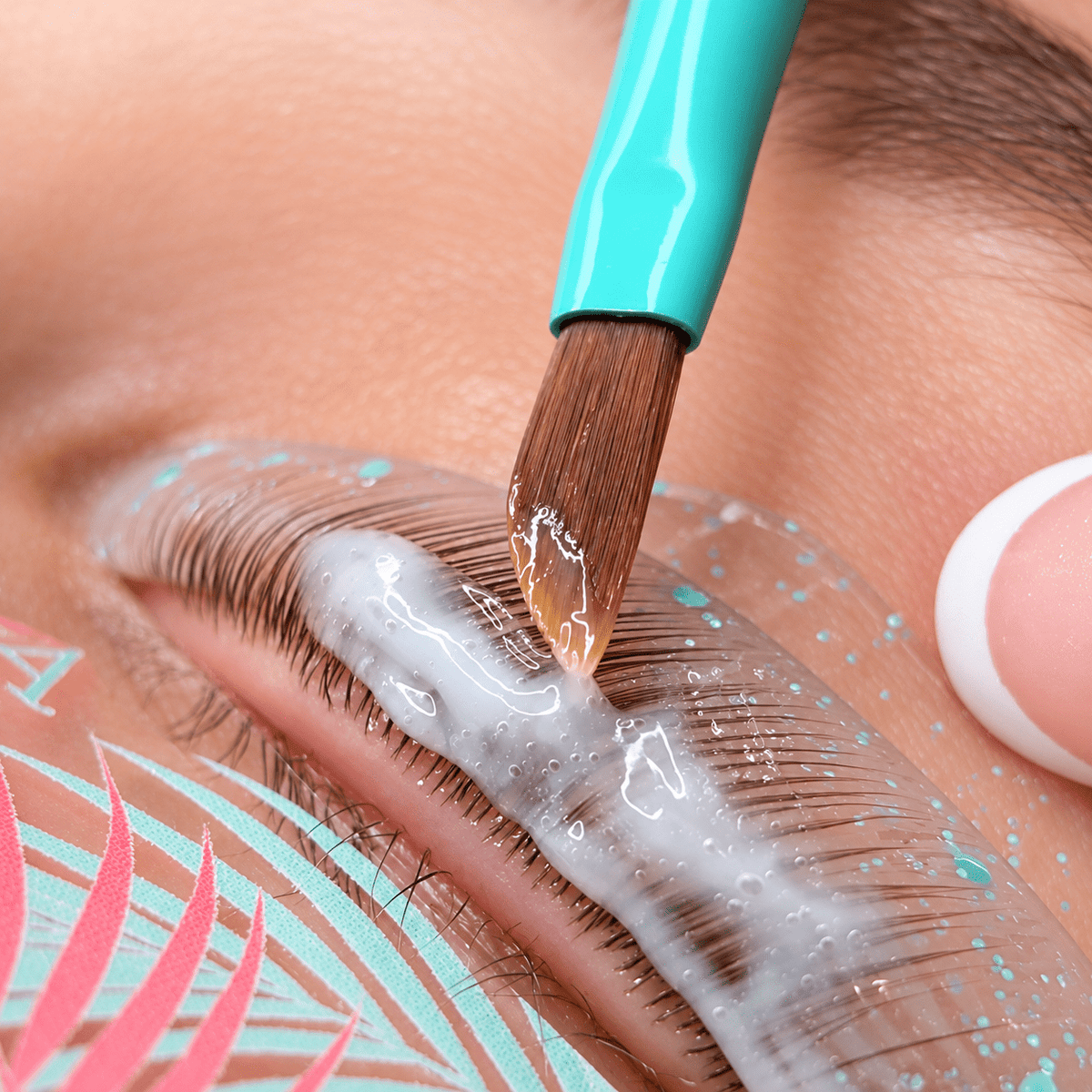 Miko Korean Lash Lift Feather Touch Brush #2 | Dual-Length Application Brush | LBLA - House of Beauty USA
