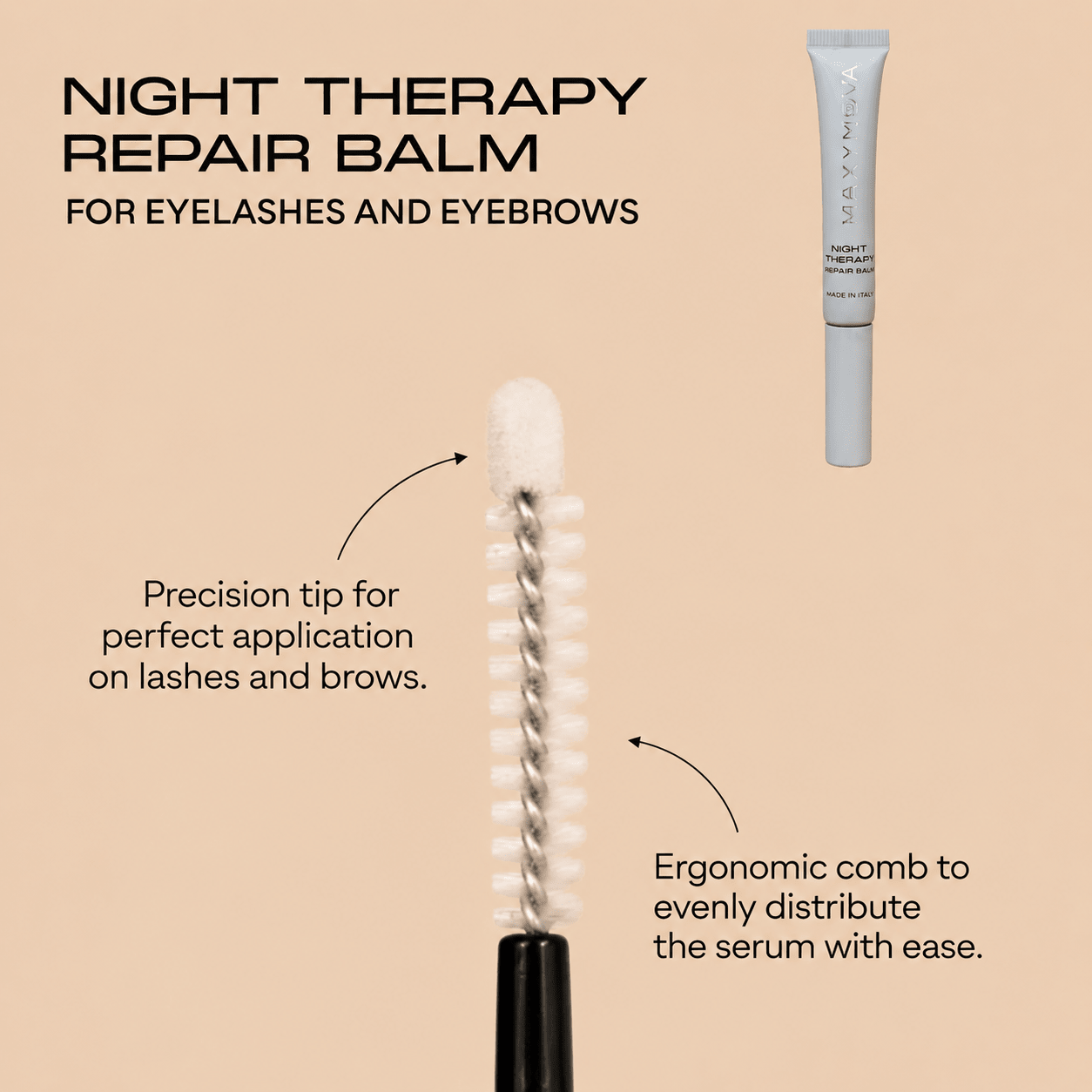 Night Therapy Repair Balm 8ml post lash lift and brow lamination | Salon Retail | Maxymova - House of Beauty USA