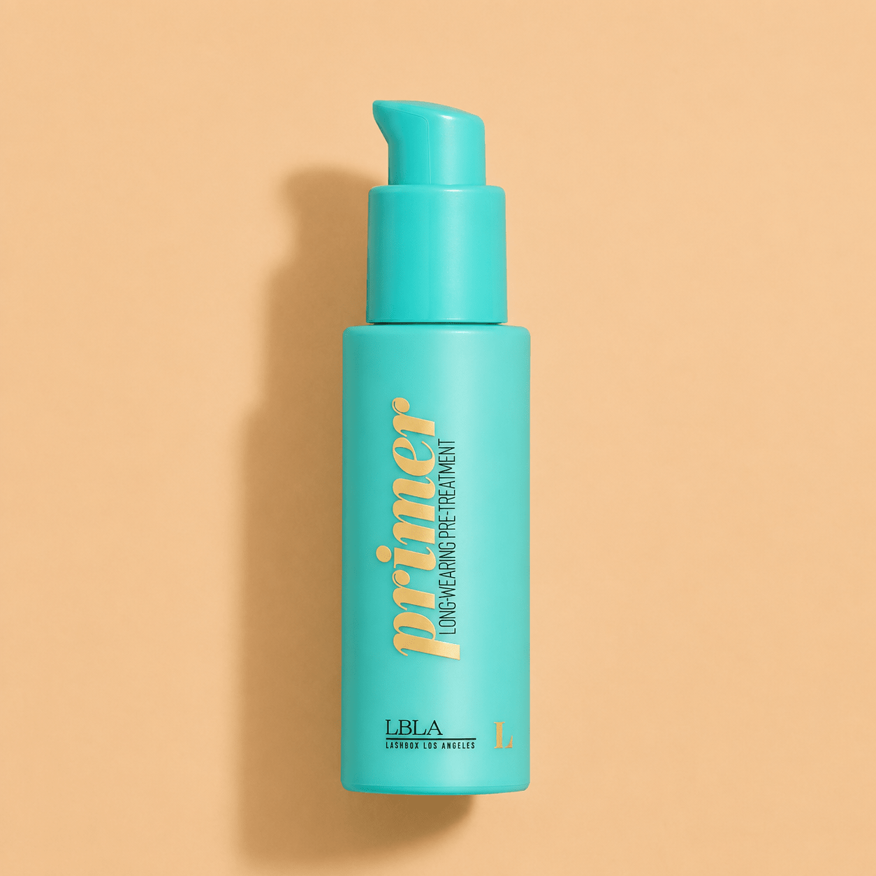 Front packaging view of the 30ml LBLA Long Wear Pre-Treatment & Primer bottle with clean white labeling.