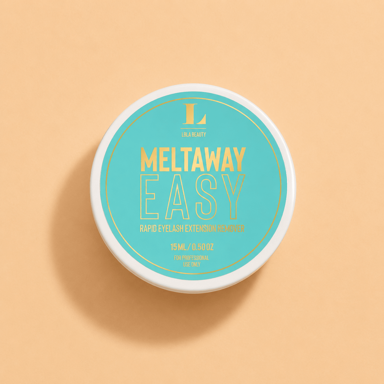 LBLA MeltAway Easy Rapid Eyelash Extension Remover by House of Beauty USA, featuring a professional non-drip lash adhesive remover.
