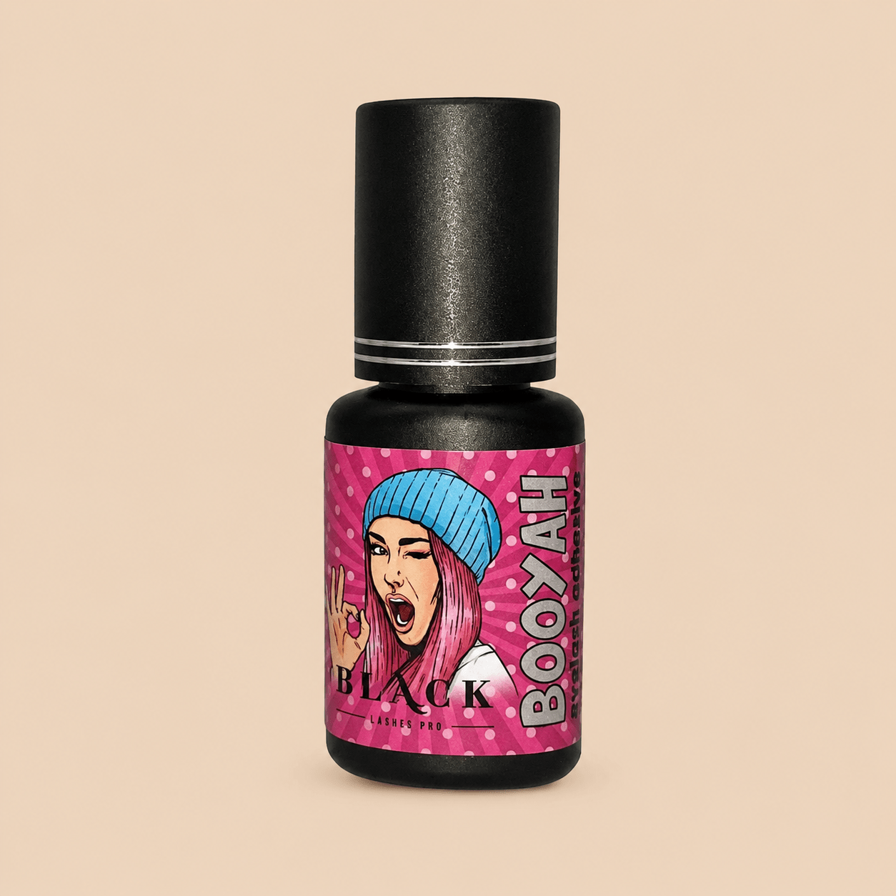 Black Lashes - Eyelash Extension Adhesive BOOYAH 5ml - House of Beauty Global