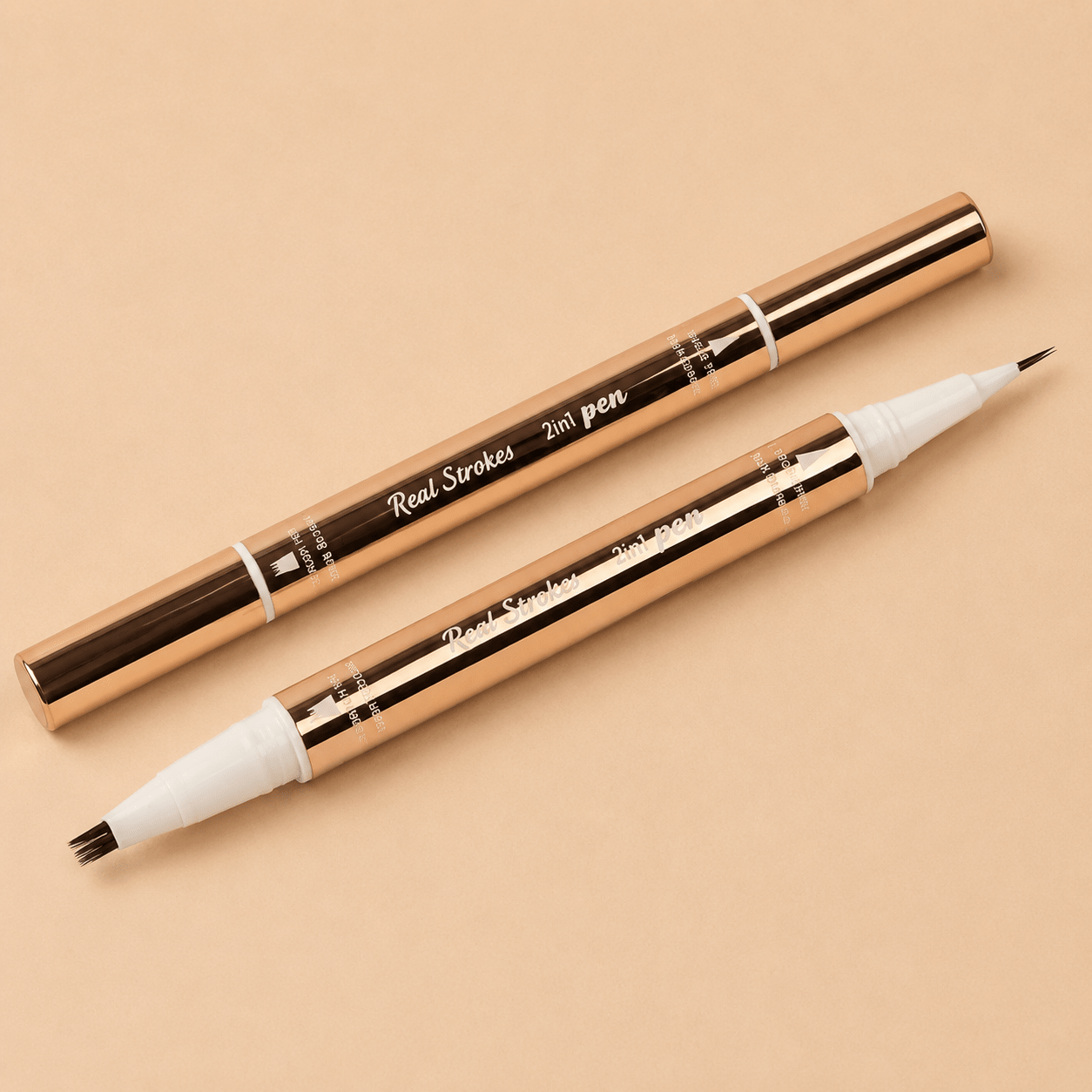 Saint Palm - Real Strokes Dual Tip Brow Pen - House of Beauty Global