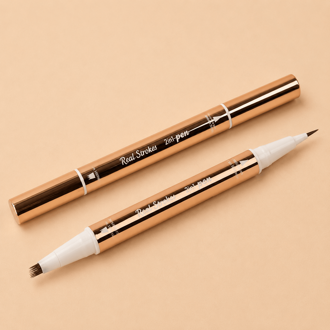 Saint Palm - Real Strokes Dual Tip Brow Pen - House of Beauty Global