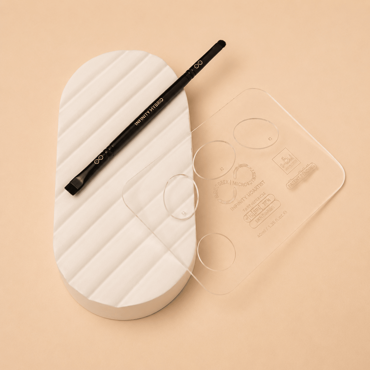 Infinity - Clear Lift and Tint Palette with Buff and Blend Brush - House of Beauty Global