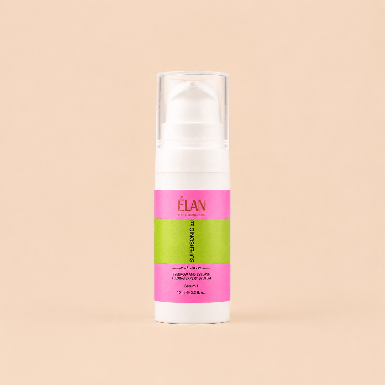 Élan - SUPERSONIC 2.0 Eyebrow And Eyelash Flexing Expert System Serum 1 Clear 10ml - House of Beauty Global