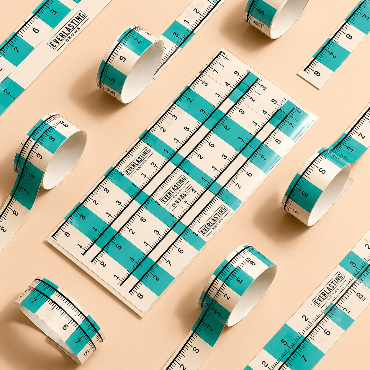 Everlasting - Eyebrow Measuring Tapes 30 pack - House of Beauty Global
