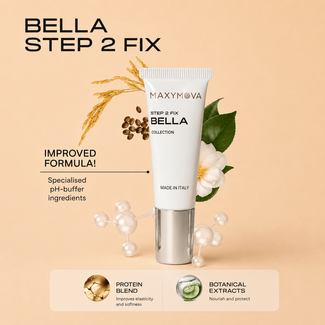 Bella Collection Cysteamine Lash & Brow Lamination SET (3 x 10ml) | Maxymova - House of Beauty USA