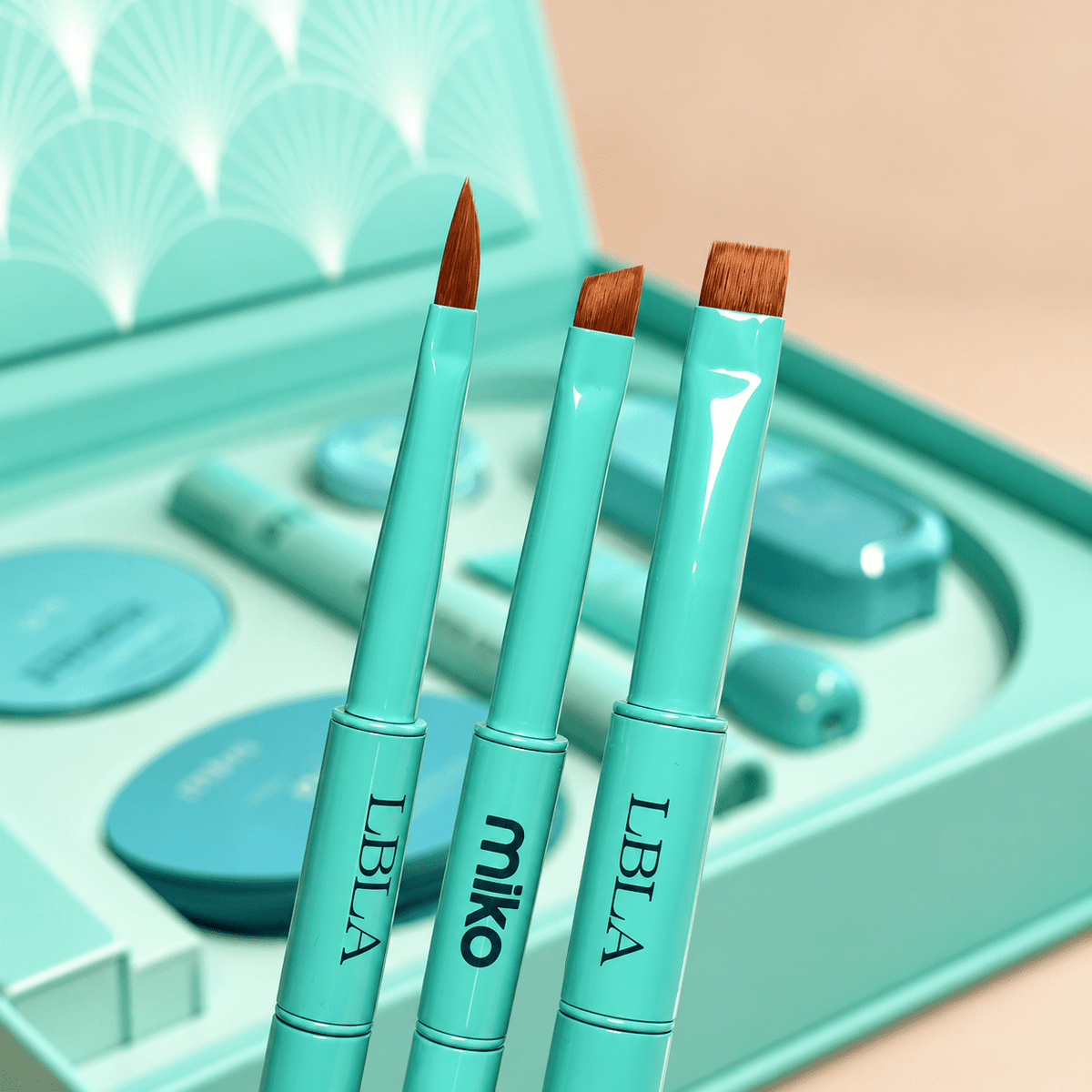 Miko Korean Lash Lift Ultra Precision Brush #3 | Dual-Length Tint Application & Removal Brush | LBLA - House of Beauty USA